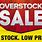 Overstock Clearance Sale