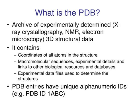 PDB definition