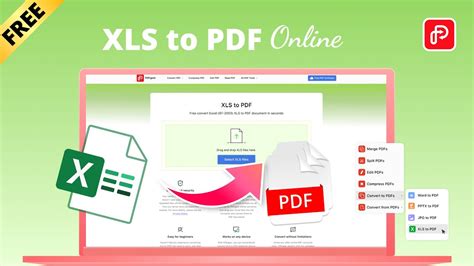 PDF to XLS