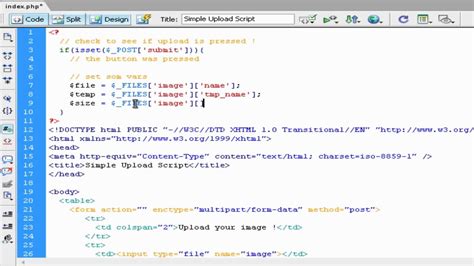 PHP Script Example