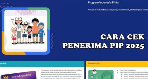 PIP 2025 Program Indonesia Pintar