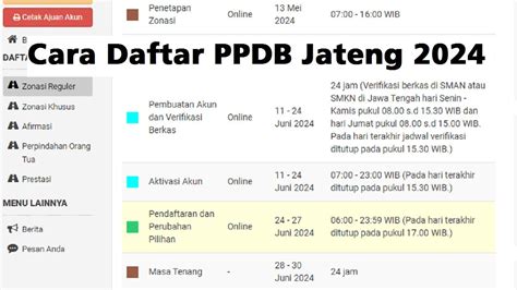 PPDB Online Jateng
