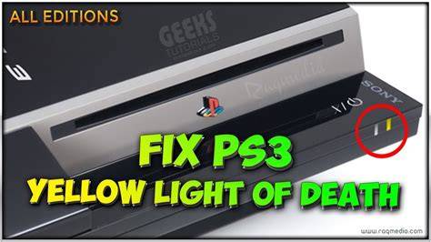 PlayStation 3 YLOD symptom
