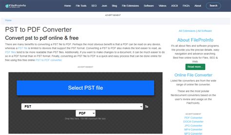 PST to PDF Conversion
