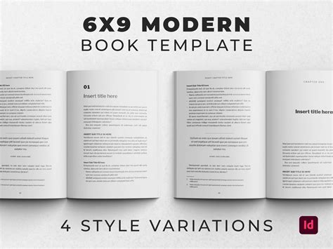 Pages Book Templates
