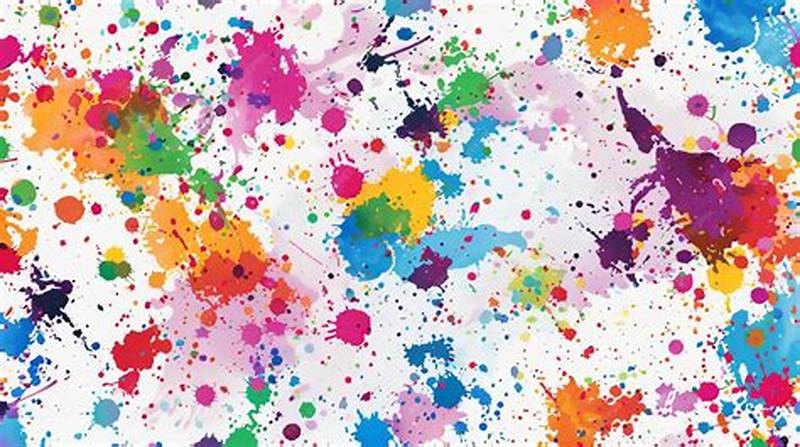 Paint Splatter Pattern