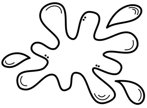 Paint Splatter Template