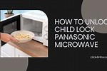 Panasonic Microwave Child Unlock
