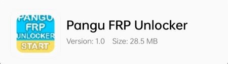 Pangu FRP Unlocker
