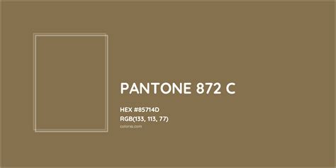 Pantone 872 to CMYK