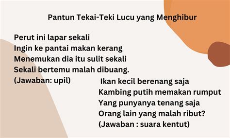 Pantun Teka-Teki