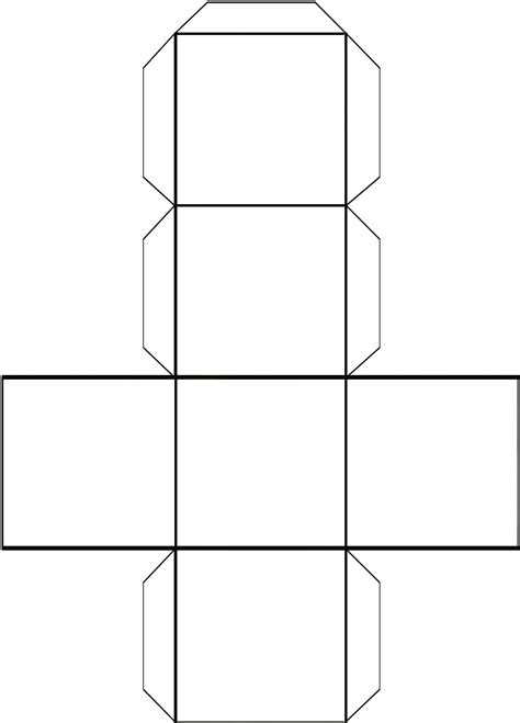 Paper Cube Template