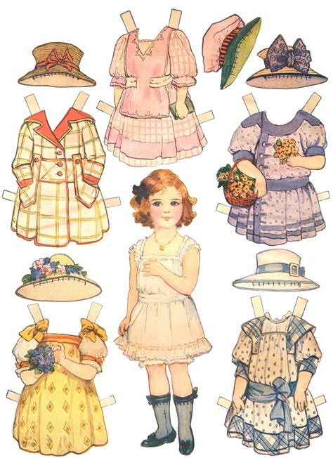Paper Doll Patterns Printable