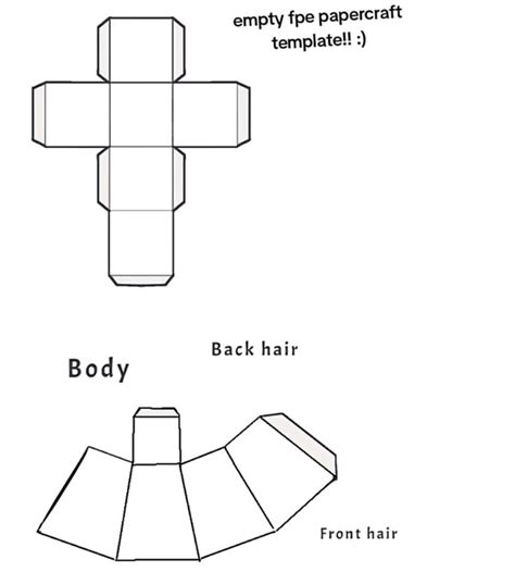 Papercraft Doll Template
