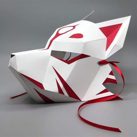 Papercraft Mask Templates