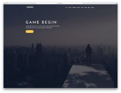 Parallax Page Template