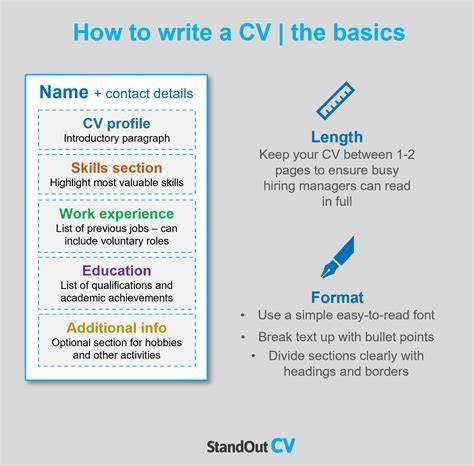 Bagian-Bagian CV: Struktur Standar yang Perlu Kamu Ketahui