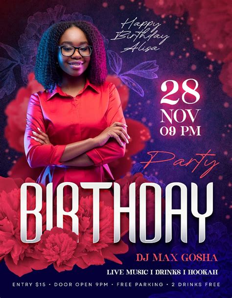 Party Flyer Template Free