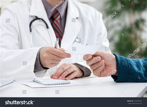 Patient asking for a prescription from a doctor