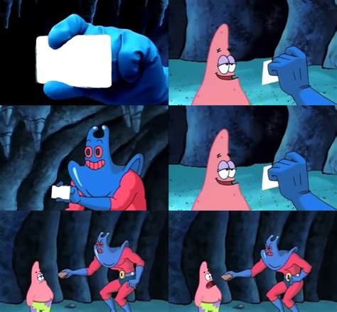 Patrick Wallet Meme Template