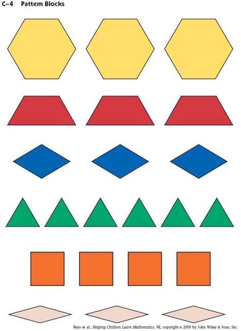 Pattern Blocks Templates