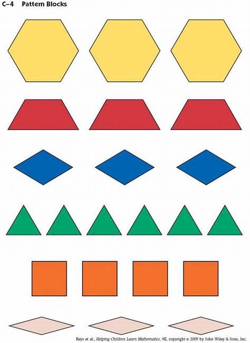 Pattern Blocks Templates