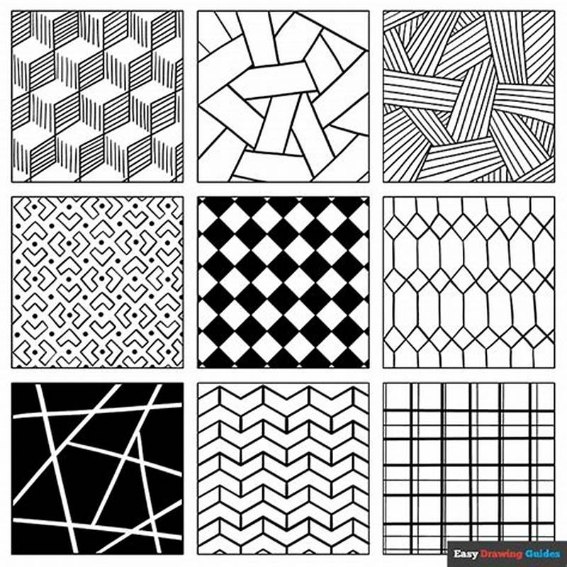 Pattern Design Drawing Easy