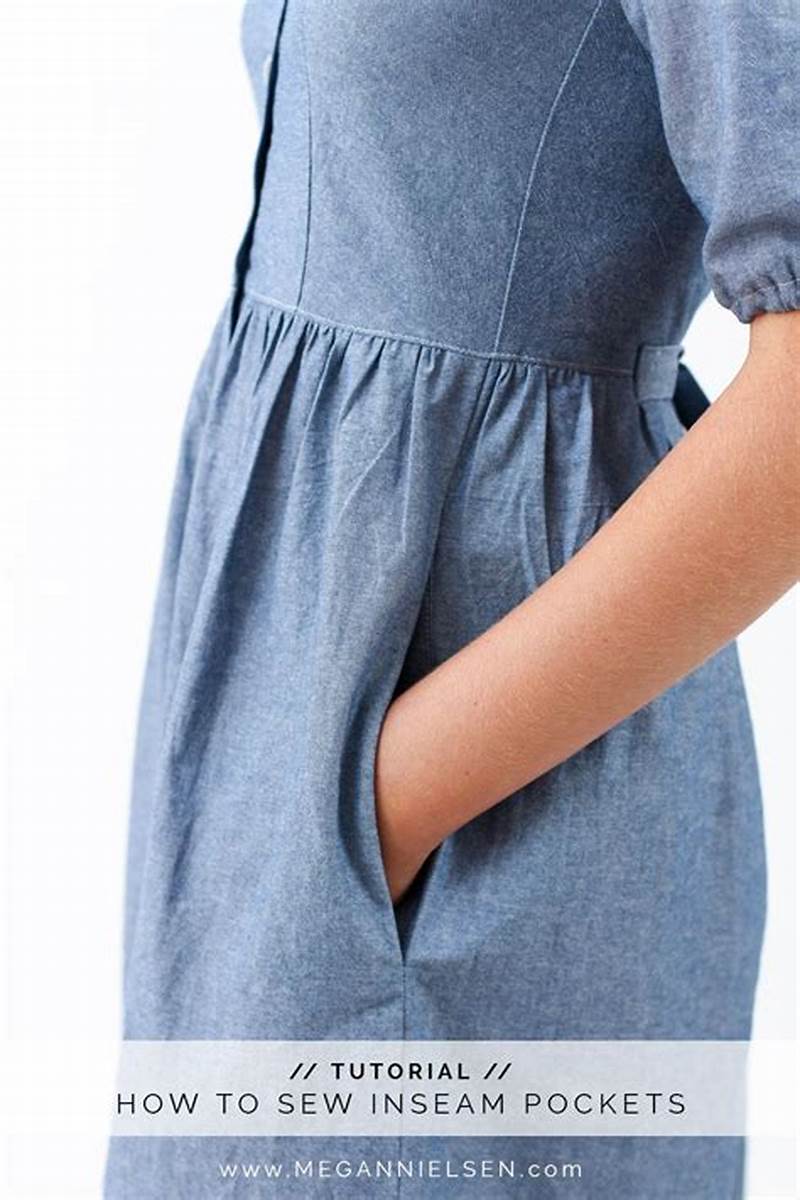 Pattern Dress With Pockets