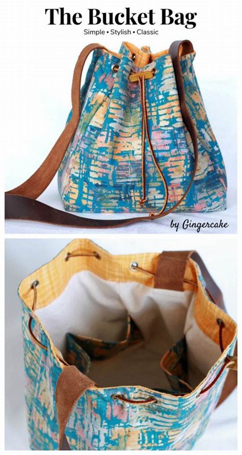 Pattern For Bucket Bag