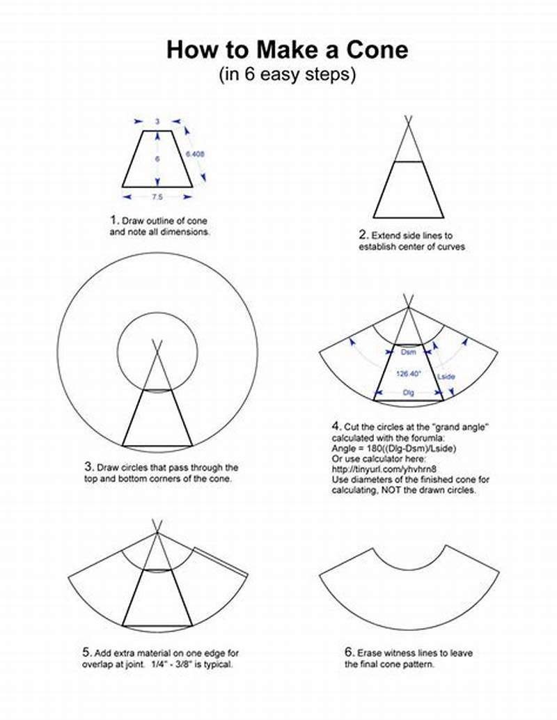 Pattern For Cone Shape
