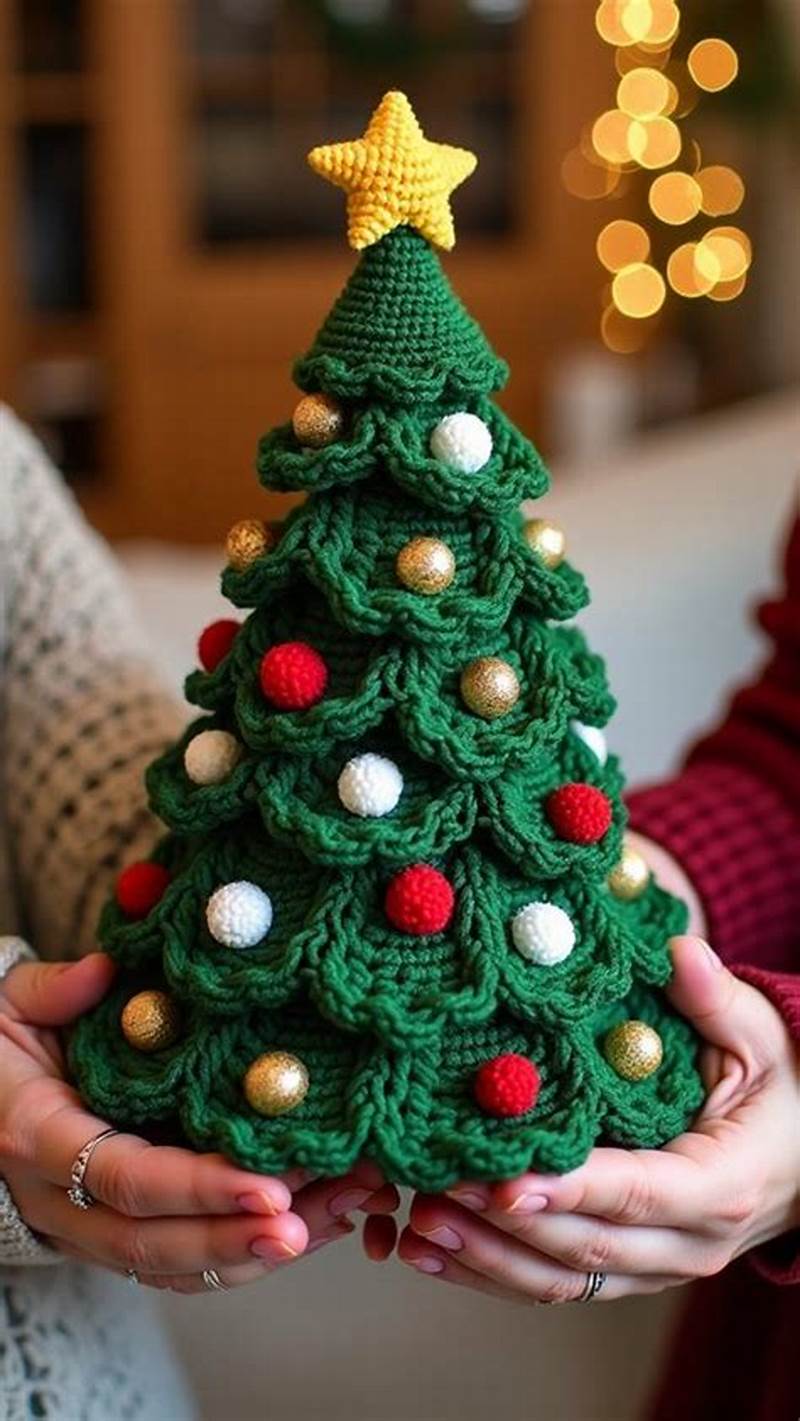 Pattern For Crocheted Christmas Tree