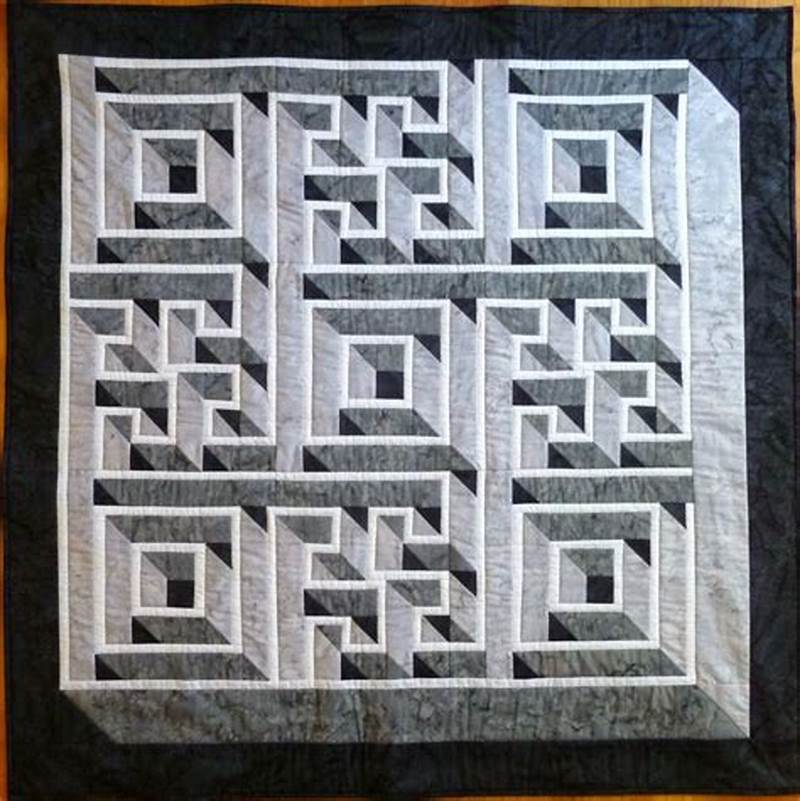 Pattern For Labyrinth Quilt