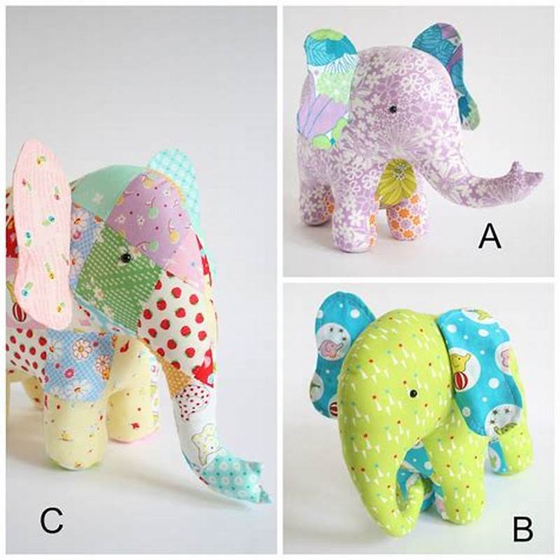 Pattern For Stuffed Elephant