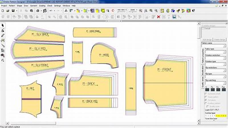 Pattern Making Software In Garment Industry