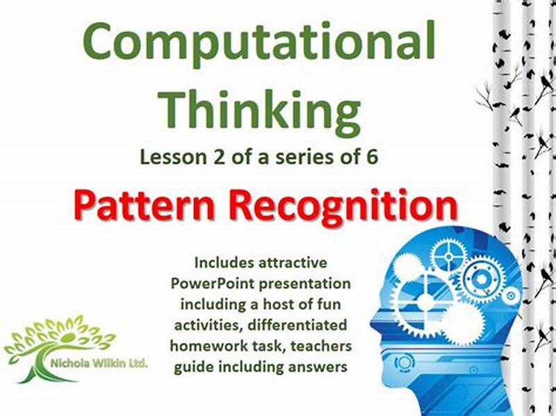 Pattern Recognition In Computational Thinking Examples