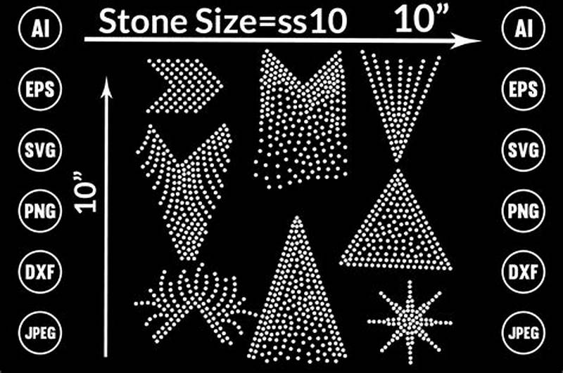 Pattern Rhinestone Designs