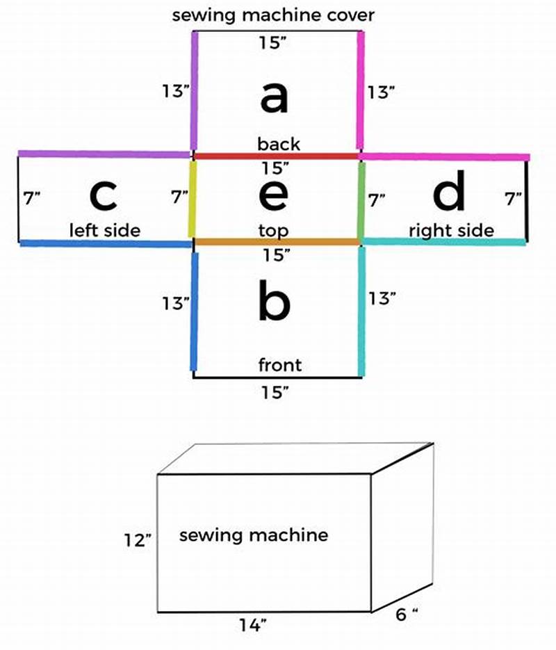 Pattern Sewing Machine Cover