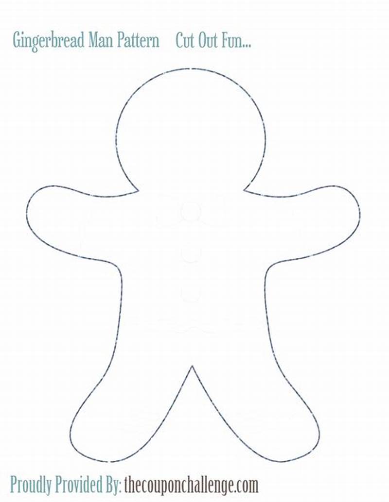 Patterns For Gingerbread Man Printable