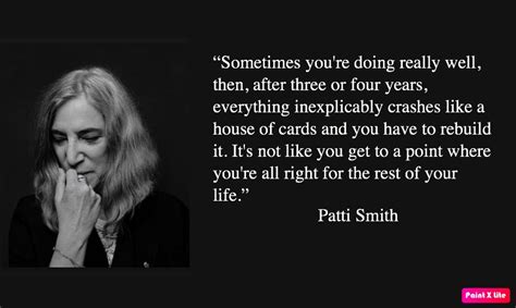 Patti Smith quote about NYC