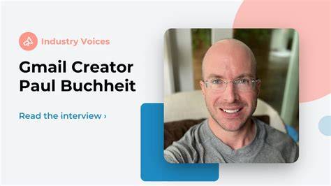 Paul Buchheit creator of gmail