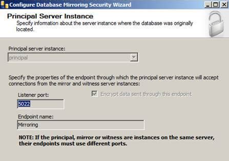 Pause Database Mirroring Session Again