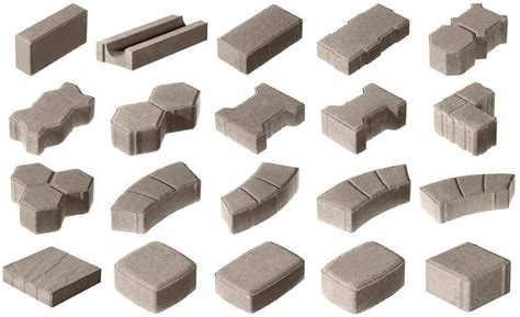 Paver Shapes Chart