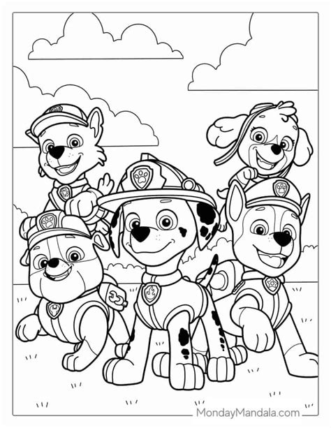 Paw Patrol Characters Printable
