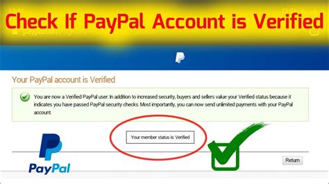Verifikasi akun PayPal