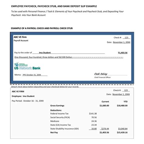 Payroll Checks Template