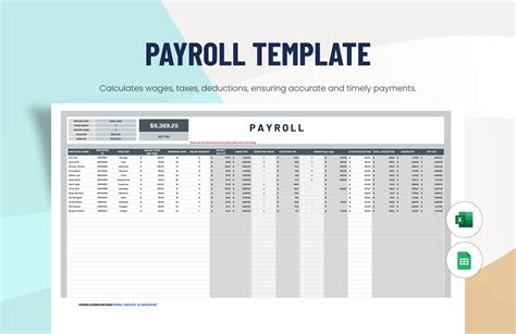 Payroll Template Excel