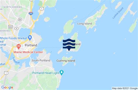 Peaks Island Tide Chart