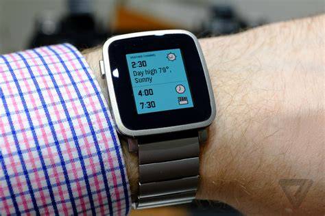 Pebble Time Steel