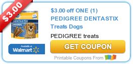 Pedigree Coupons $3 Off Printable