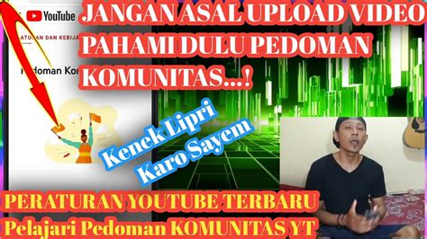 Pedoman Komunitas YouTube